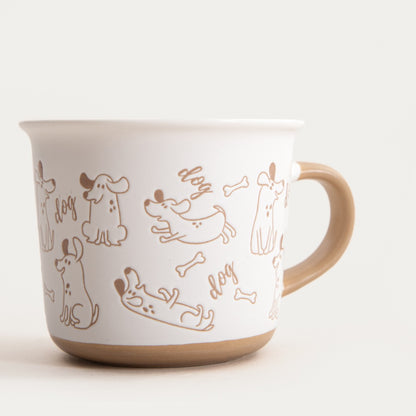 Mug NANDI Ceramic Mug with Dog Motif 0.3L