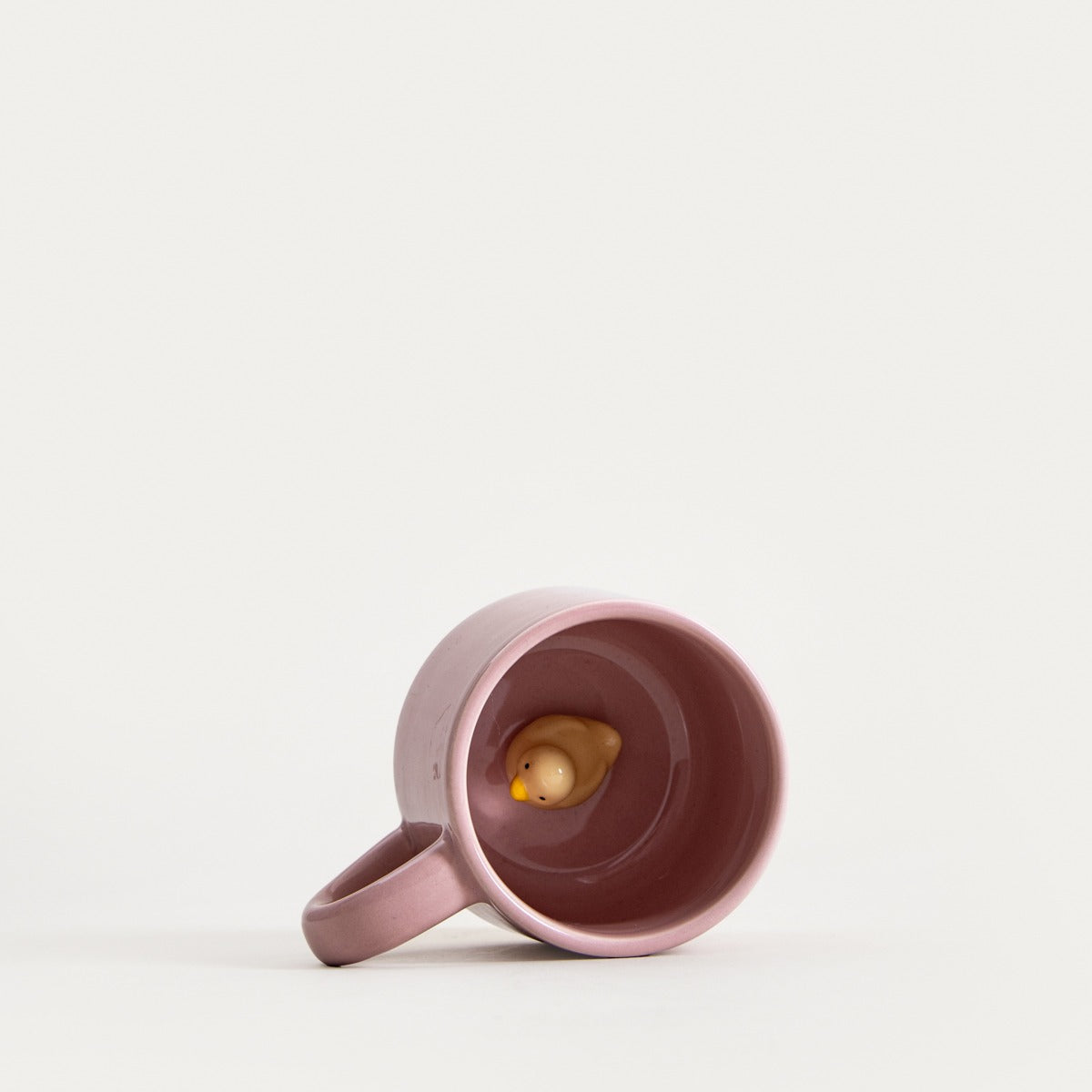 ALAGI Pink Mug with Duckling 0.25L