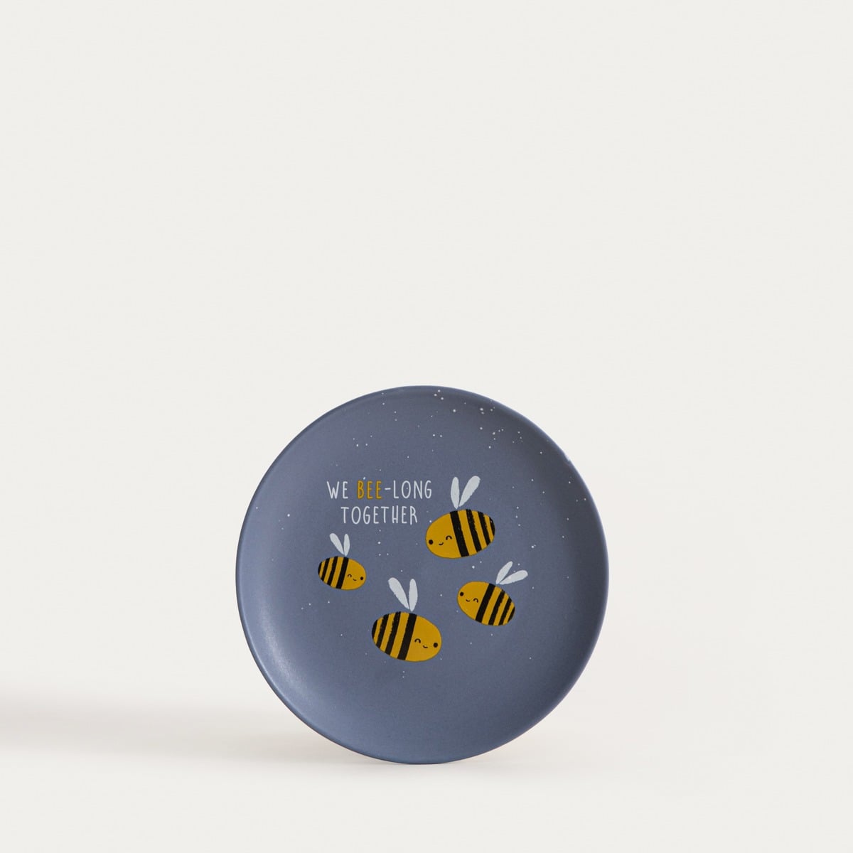 Plate ANNBEE Navy Blue Bee Porcelain Plate 16 cm