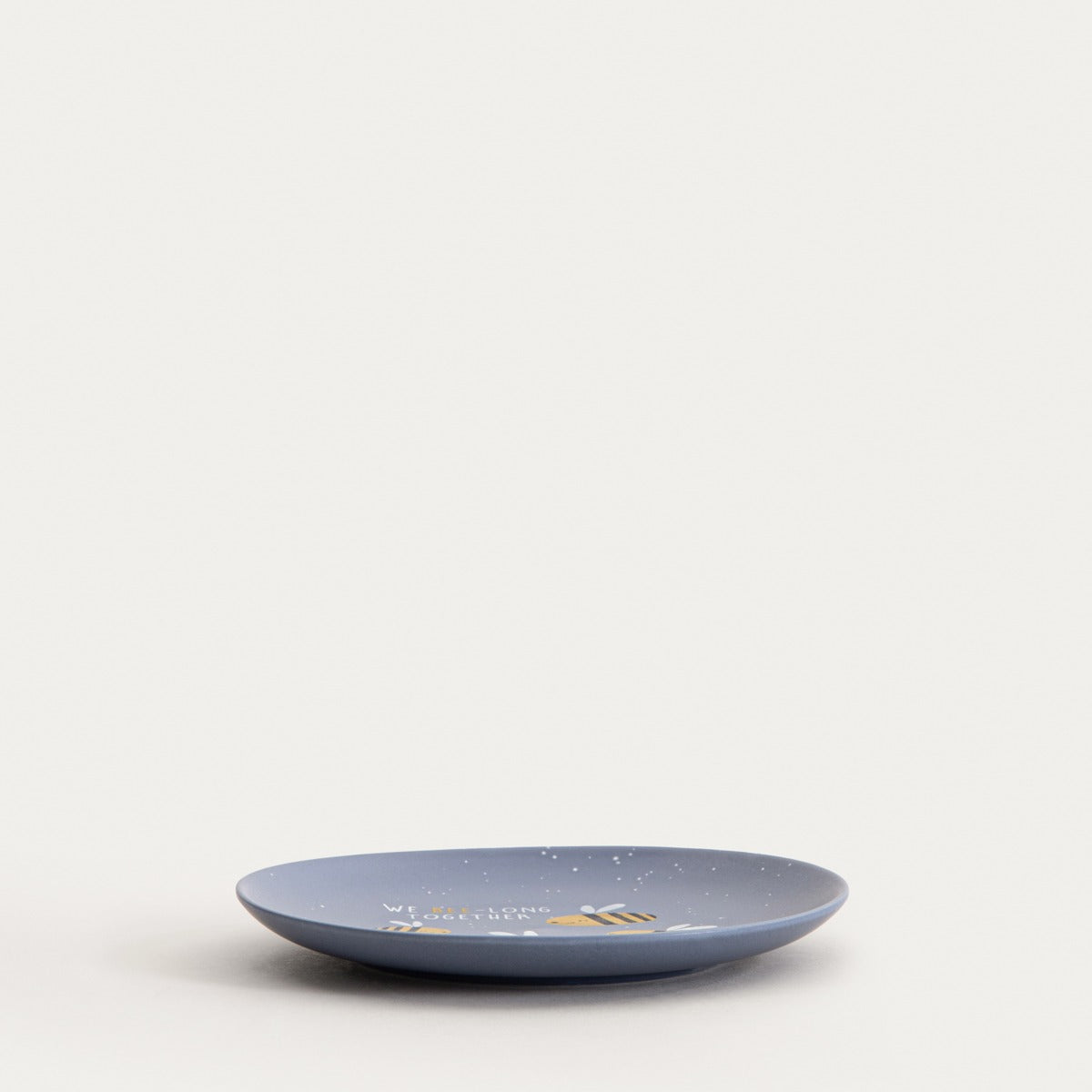 Plate ANNBEE Navy Blue Bee Porcelain Plate 16 cm