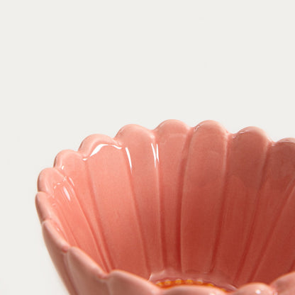 RASSET Pink Flower Ceramic Mug 150ml