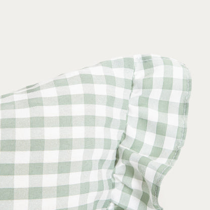 ALAMBRA Checkered Pistachio Cushion 30x50cm