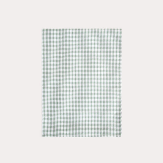 ALAMBRA Checkered Pistachio Tablecloth 130x180cm