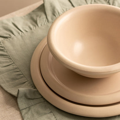 WILORA Cream Dessert Plate 21 cm