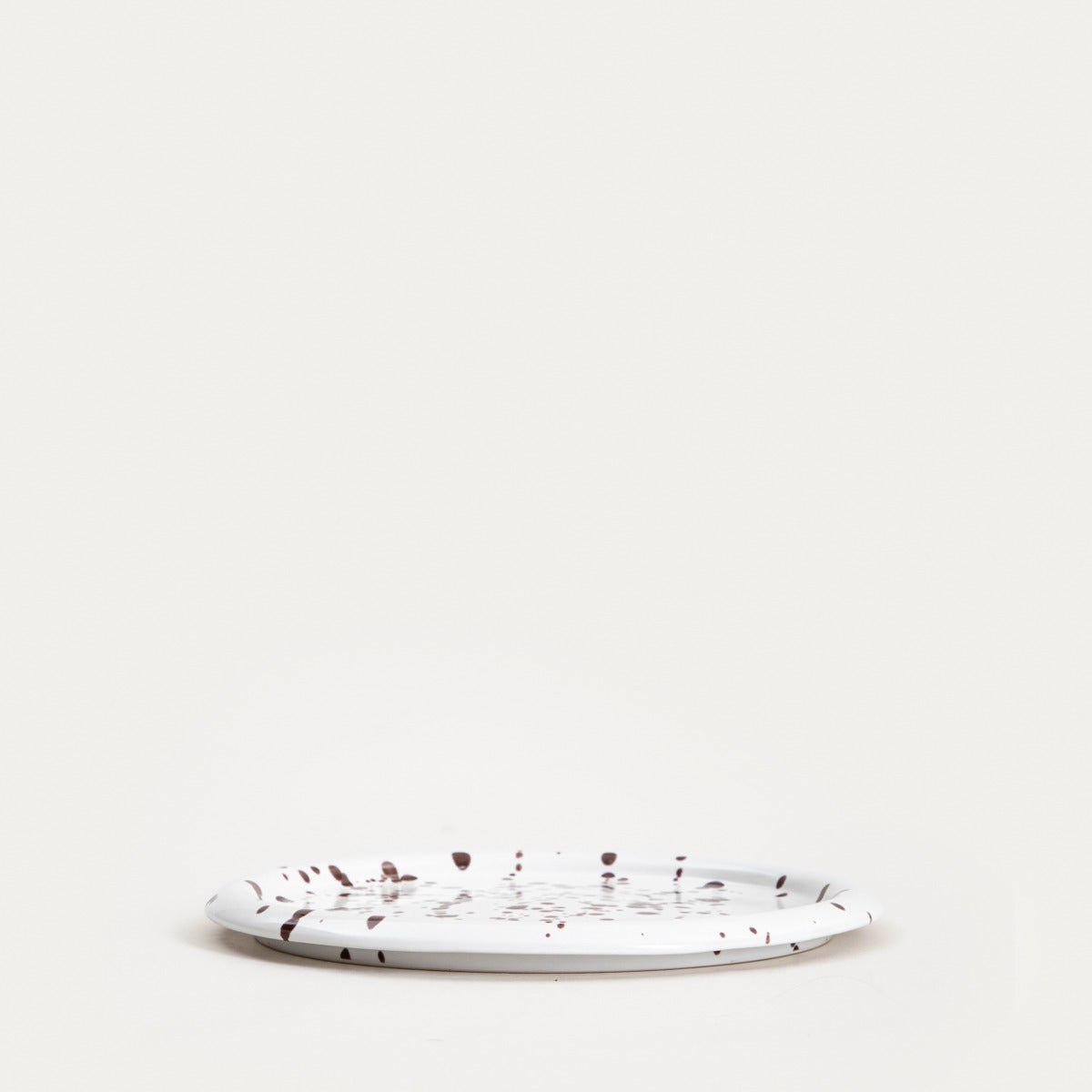 WILORA Spotted Brown Dinner Plate 26 cm