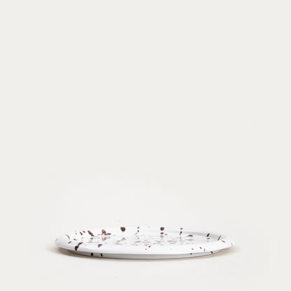 WILORA Spotted Brown Dinner Plate 26 cm