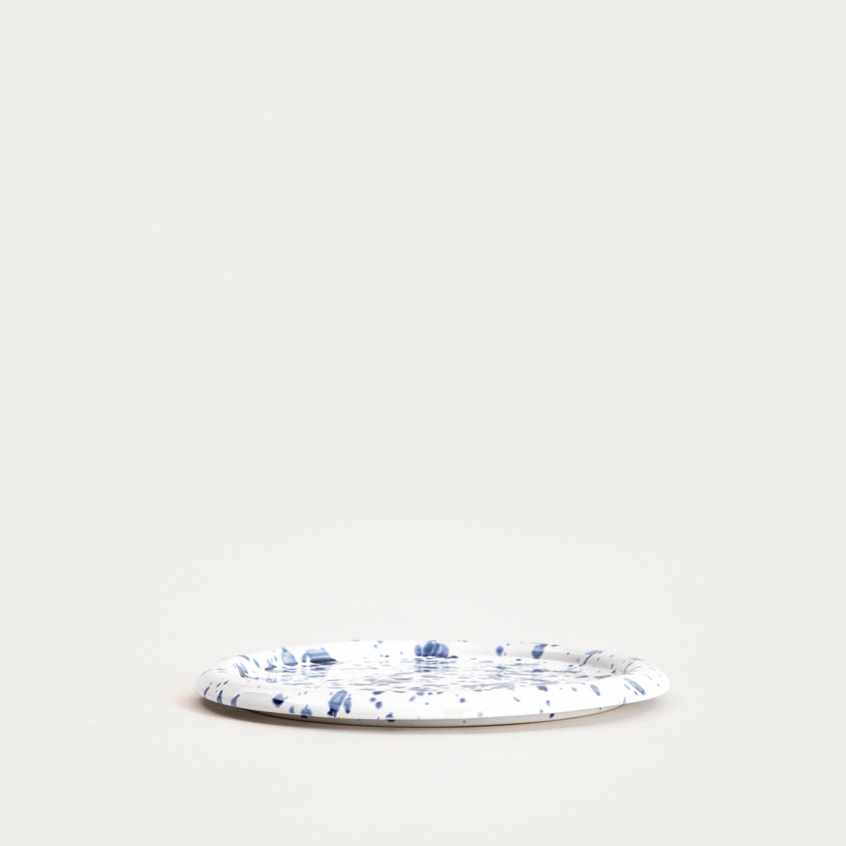 WILORA Dessert Plate Spotted Navy Blue 21 cm
