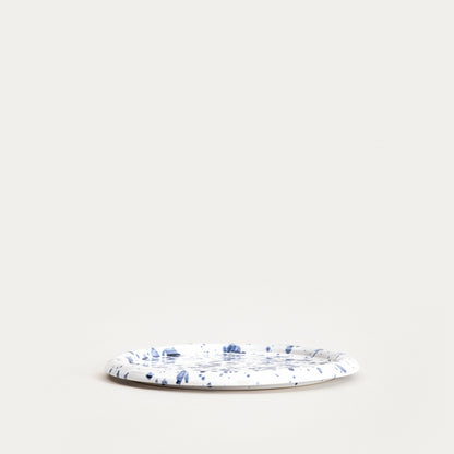 WILORA Dessert Plate Spotted Navy Blue 21 cm