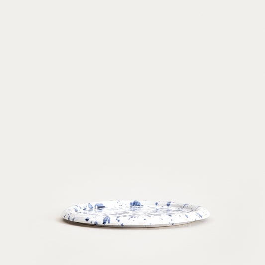 WILORA Dessert Plate Spotted Navy Blue 21 cm