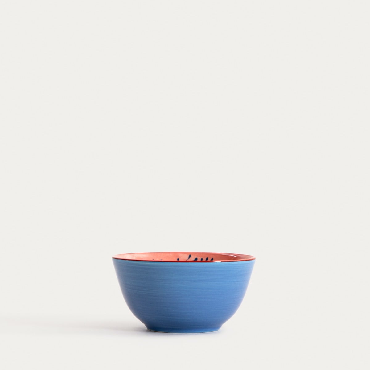 Miska LIMK Small Blue Floral Ceramic Bowl 12 cm