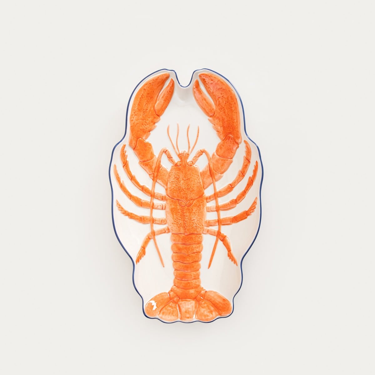 HAZIR Lobster Ceramic Serving Dish 50x30 cm