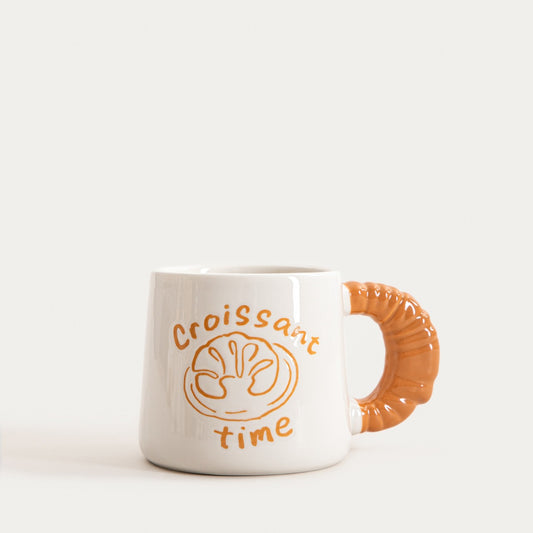 PALIT Ceramic Mug with Horn-Shaped Handle 0.3L