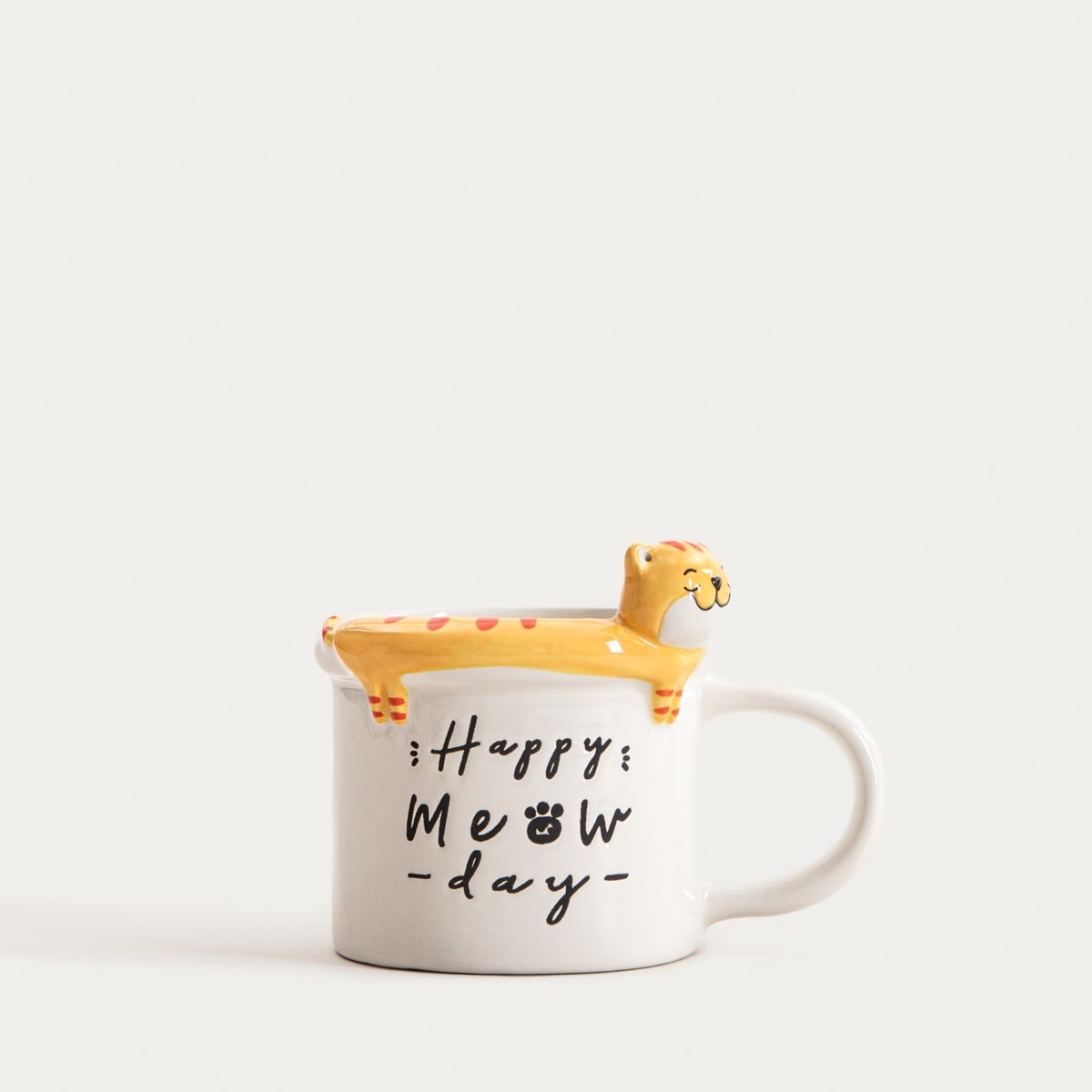 AKOLA Ceramic Mug with Cat Motif 0.25L