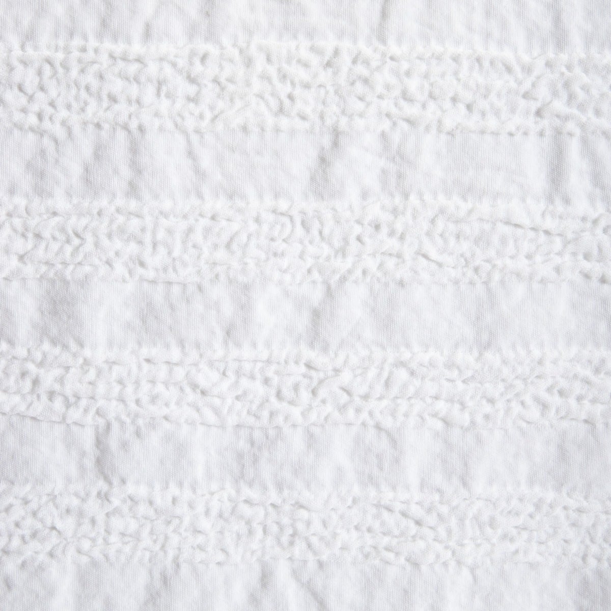 REYA White Microfibre Bedding Set with Decorative Texture