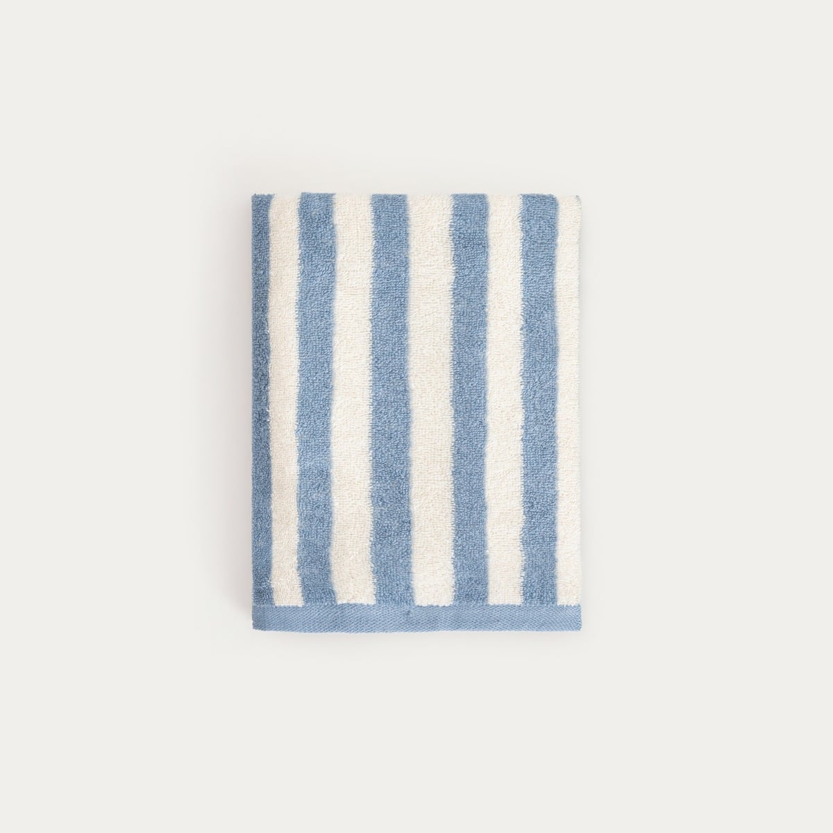 LISTRA Blue Striped Cotton Towel 50x90 cm