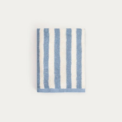 LISTRA Blue Striped Cotton Towel 50x90 cm