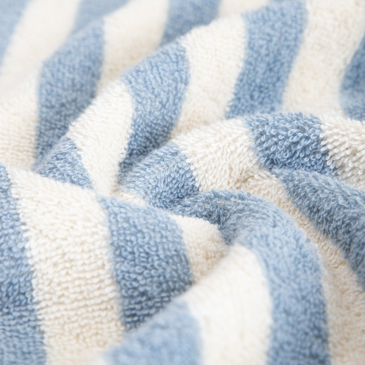 LISTRA Blue Striped Cotton Towel 50x90 cm