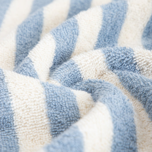 LISTRA Blue Striped Cotton Towel 50x90 cm