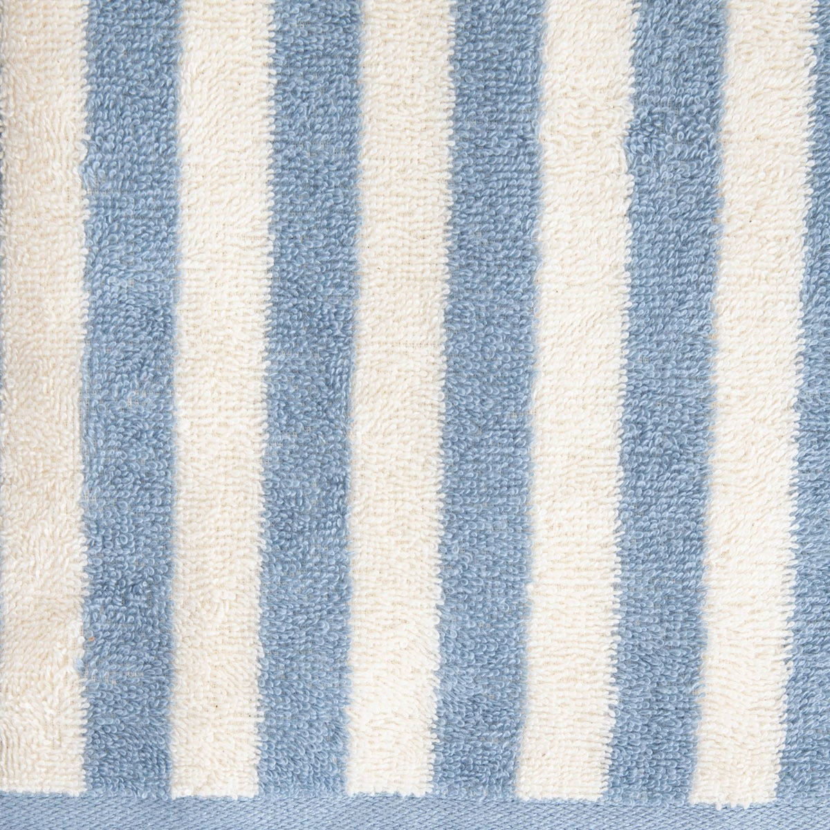 LISTRA Blue Striped Cotton Towel 50x90 cm