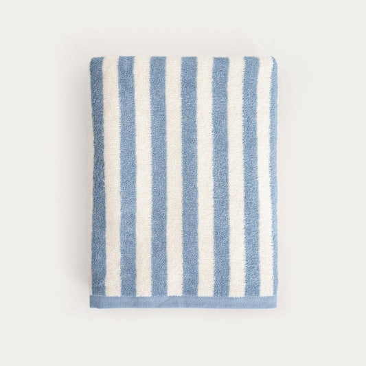 LISTRA Blue Striped Towel 70x130 cm