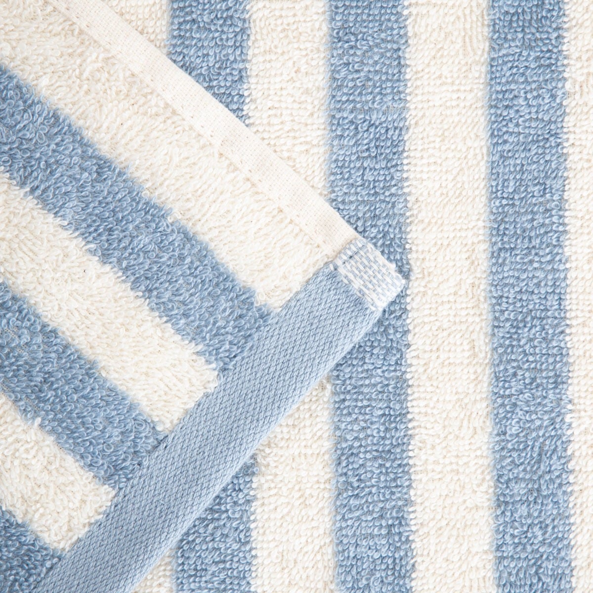 LISTRA Blue Striped Towel 70x130 cm