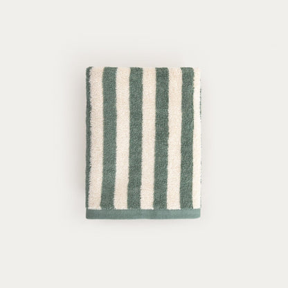 LISTRA Pistachio Stripes Bath Towel 50x90 cm