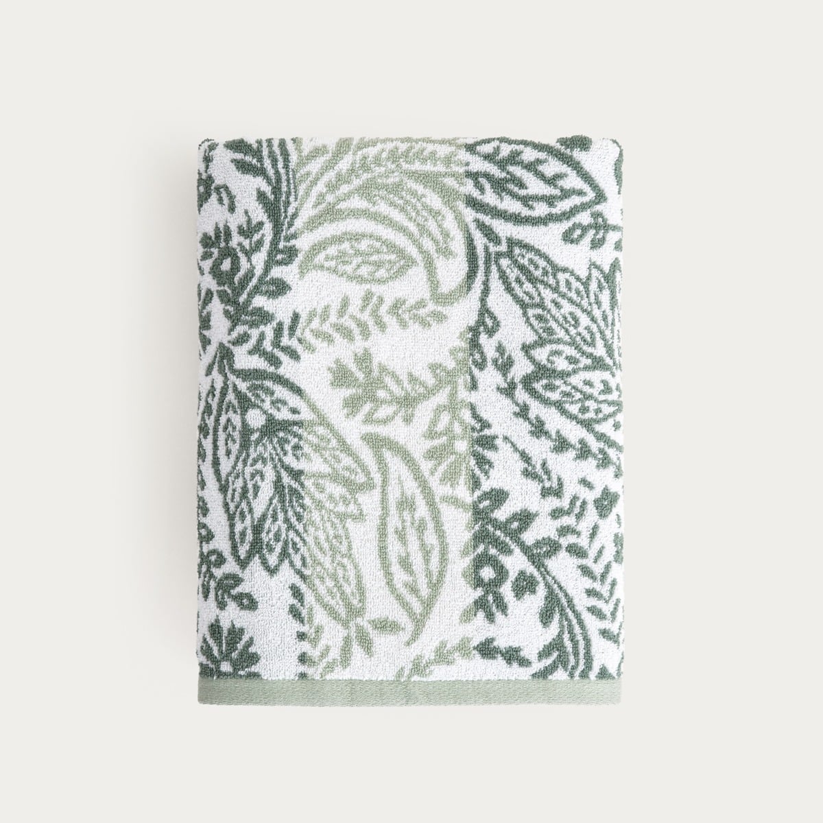RONU Pistachio Patterned Bath Towel 70x130 cm