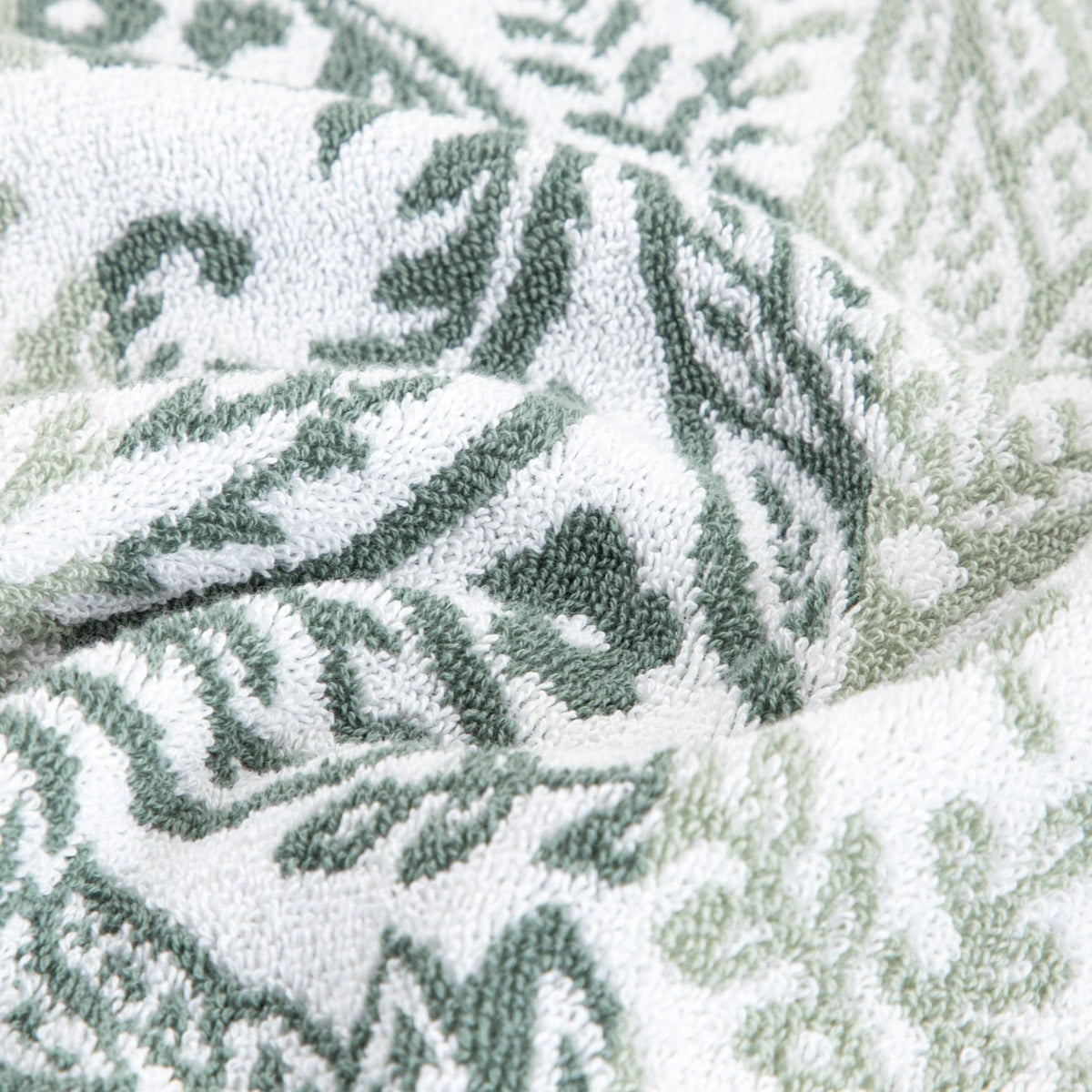 RONU Pistachio Patterned Bath Towel 70x130 cm