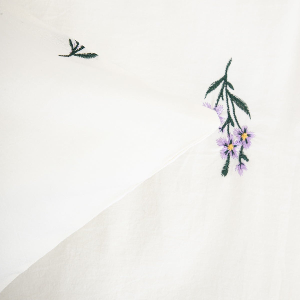 Floral Dream Washed Cotton Bedding Set 160x200 + 2 Pillowcases