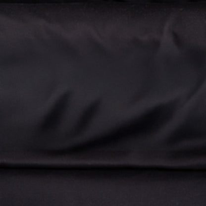 BAMSA Smooth Bamboo Satin Black Bedding Set 160x200 cm