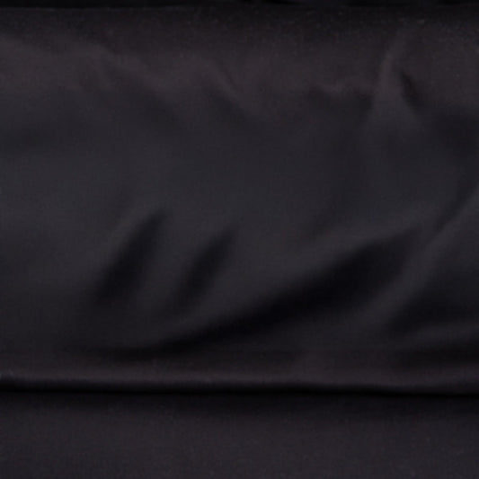 BAMSA Smooth Bamboo Satin Black Bedding Set 160x200 cm