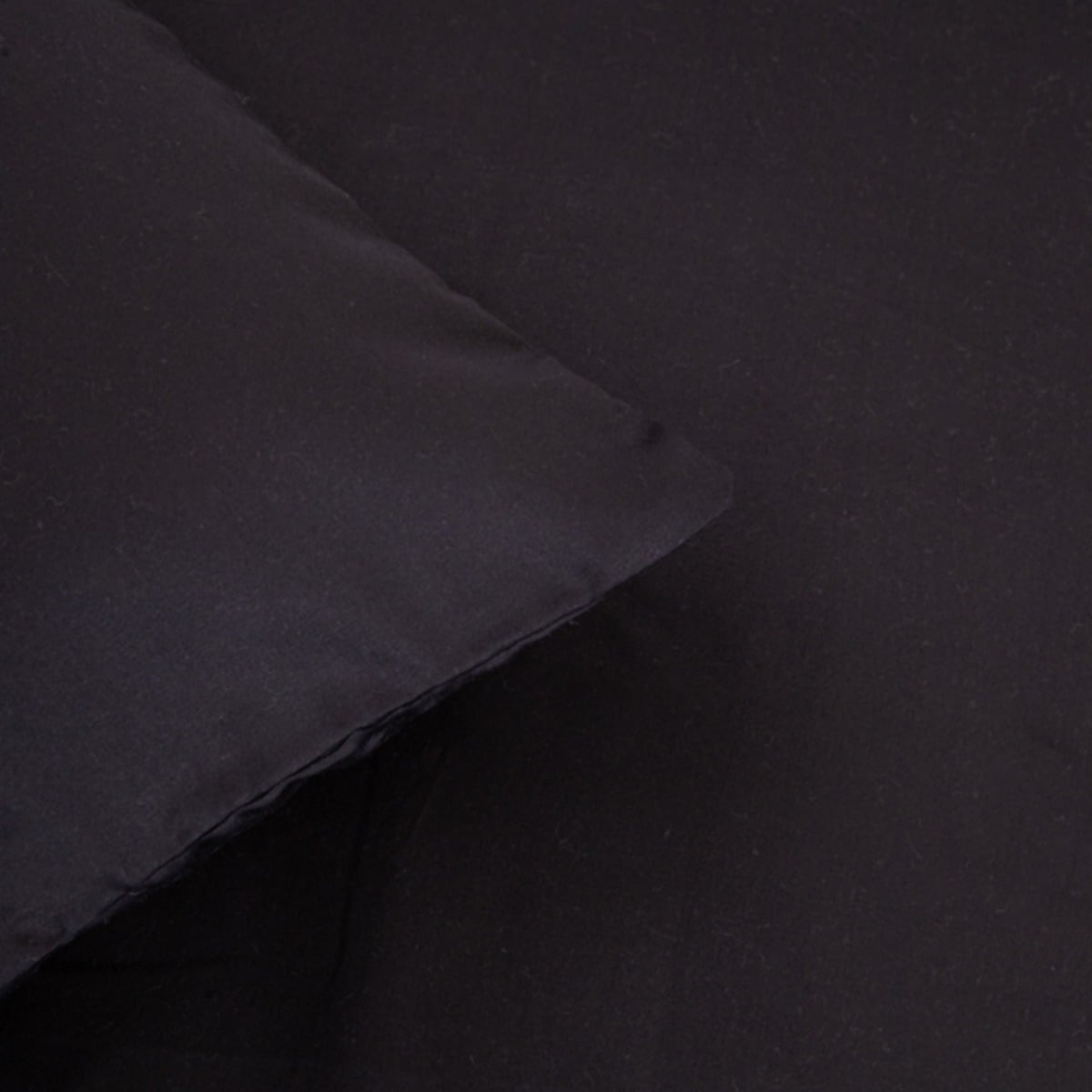 BAMSA Smooth Bamboo Satin Black Bedding Set 160x200 cm
