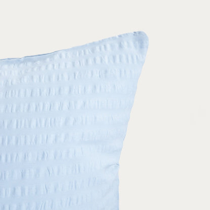 RETIE Cotton Bark Blue Bedding Set 220x200 cm with Pillowcases