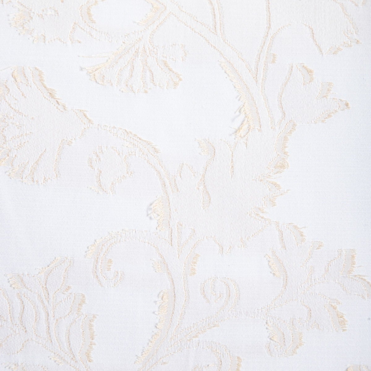 JAKAD Cotton Jacquard Bedding Set White and Beige 160x200 cm
