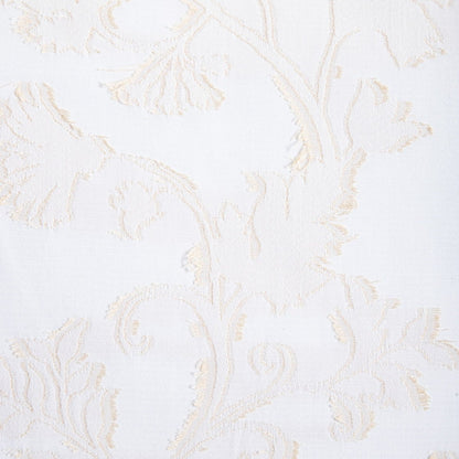 JAKAD Cotton Jacquard Bedding Set White and Beige 160x200 cm