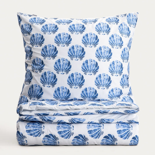 EC PEARLA Microfibre Seashell Bedding Set 220x200 + 2 Pillowcases