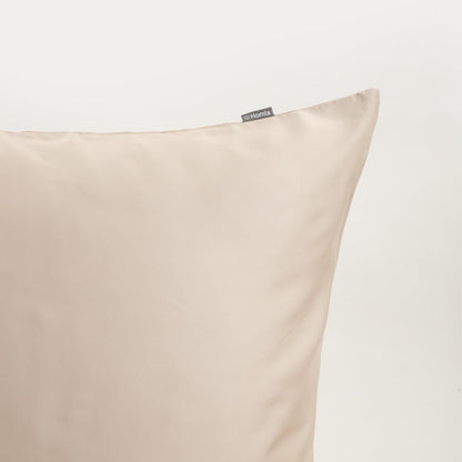 BAMSA Bamboo Satin Pillowcases Set of Two Beige 50x60 cm