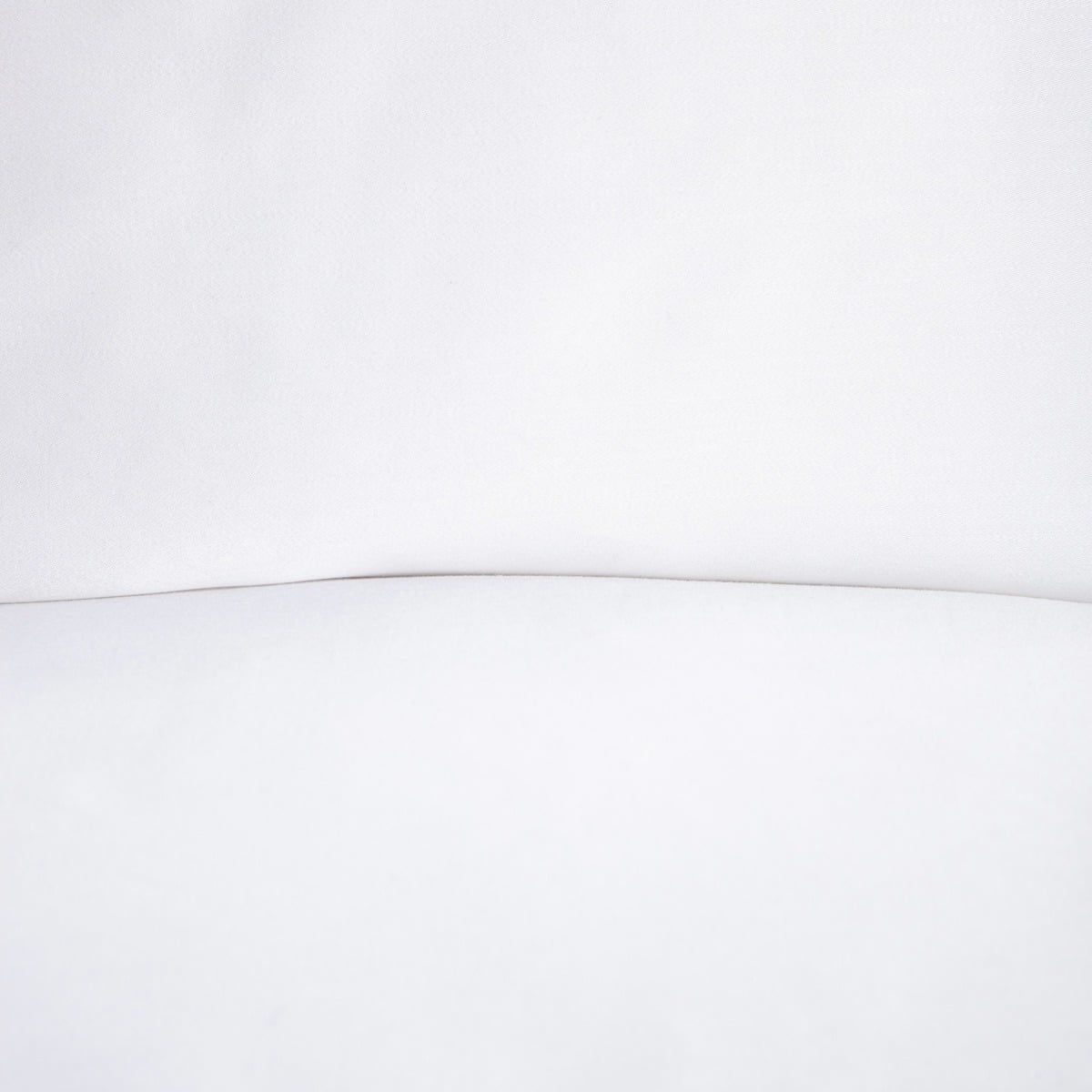 BAMSA Bamboo Satin Pillowcases Set of Two in White 50x60 cm