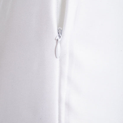 BAMSA Bamboo Satin Pillowcases Set of Two in White 50x60 cm