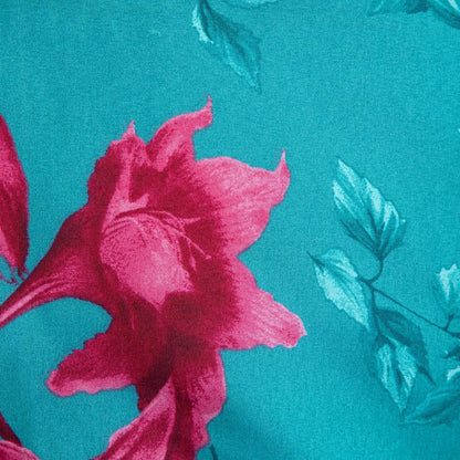 FLORELLE Microfibre Floral Bedding Set 140x200 + 70x80 cm
