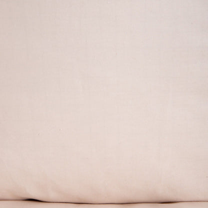 VELA Beige Cotton Bedding Set with Decorative Piping 160x200 cm