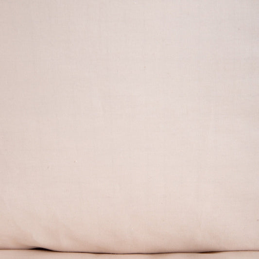 VELA Beige Cotton Bedding Set with Decorative Piping 160x200 cm