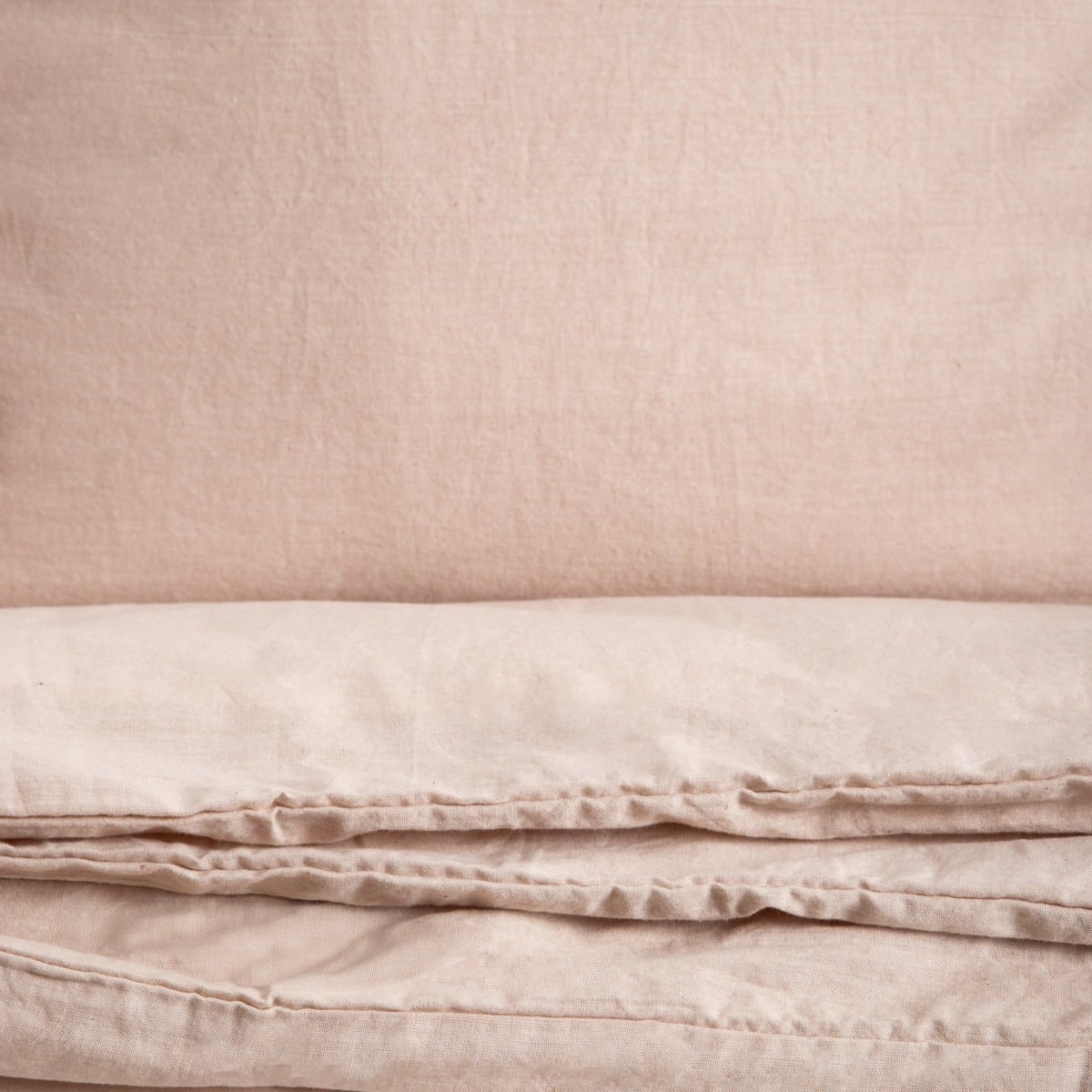 AVELIA Beige Viscose-Blend Satin Bedding Set 140x200 + 70x80 cm