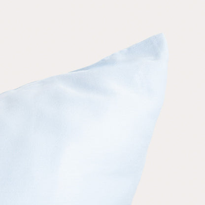 AVELIA Blue Viscose-Blend Satin Bedding Set 140x200 + 70x80 cm