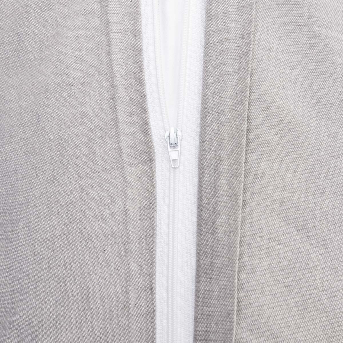 Set of Two GOSSY Cotton Pillowcases in Dyed Grey 70x80 cm