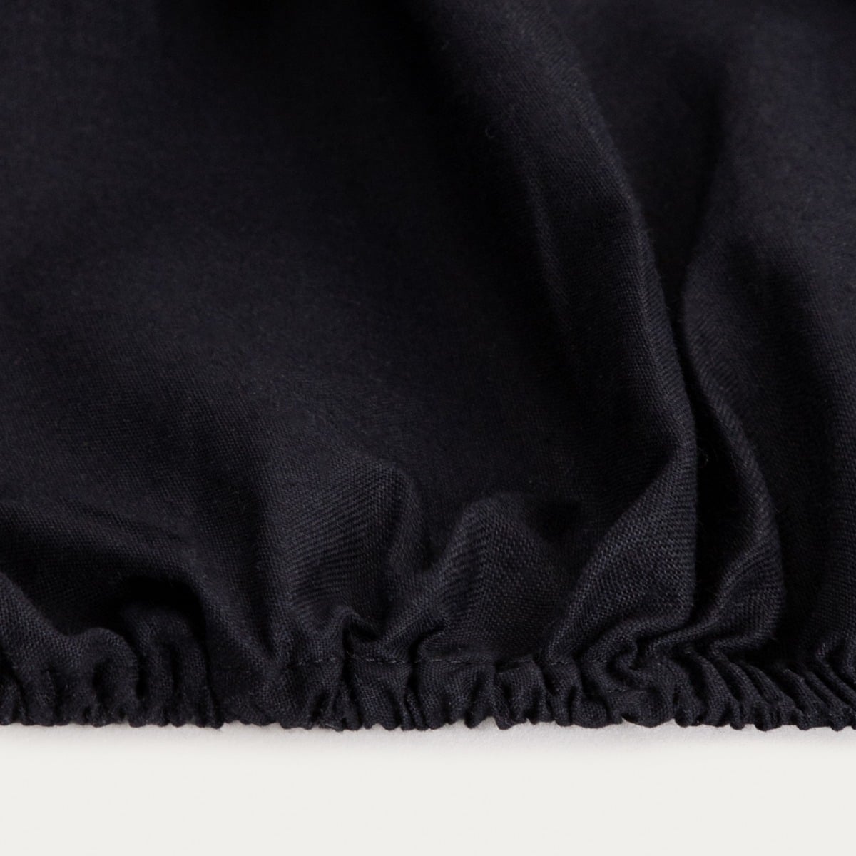 LAUKO Renforce Black Bed Sheet 180x200 cm