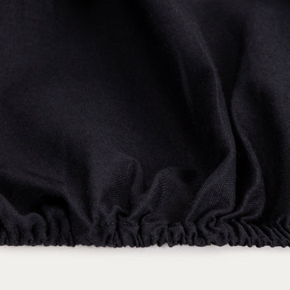 LAUKO Renforce Black Bed Sheet 180x200 cm