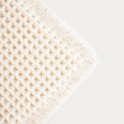 VAFFEL Waffle-Textured Bathroom Rug 40x60 cm