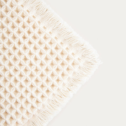 VAFFEL Waffle-Textured Bathroom Rug 40x60 cm