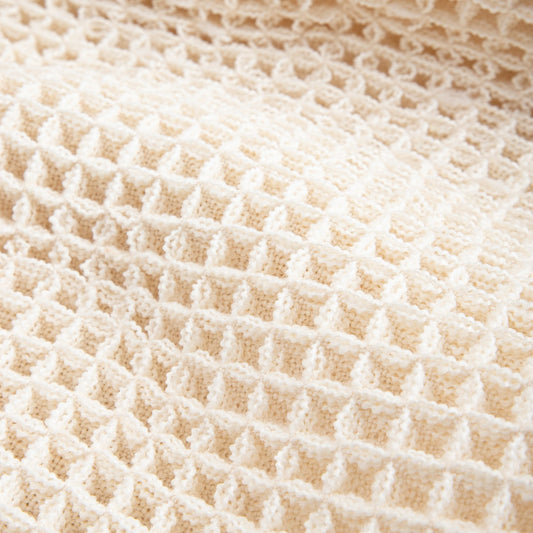 VAFFEL Waffle-Textured Bathroom Rug 40x60 cm